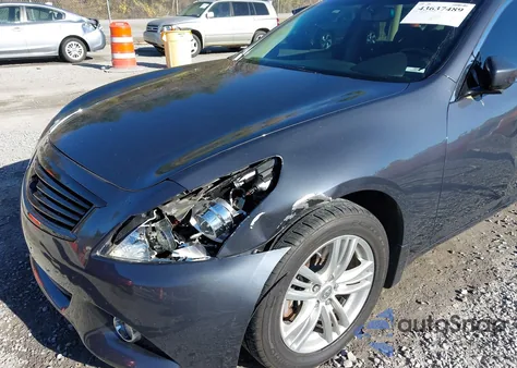 2012 Infiniti G25X z USA, uszkodzony, nr VIN JN1DV6AR4CM860244